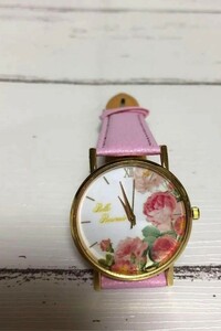 A41 新品 腕時計 ピンク 時計 薔薇 ばら アナログ アクセサリー ファッション雑貨 小物 レディース 