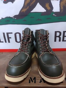 【美品 レア】RED WING 8180 アイリッシュセッター 99年 初期オリジナル カンガタンポーテージ 四角犬タグ Size9E