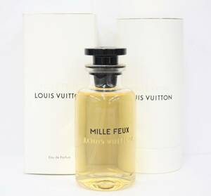 24 開封済み LOUIS VUITTON フレグランス MILLE FEUX 100ml ミルフー Eau de Parfum パルファム 香水 レディース 箱付き 1円スタート