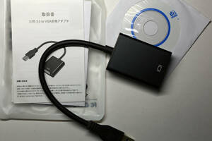 ABLEWE USB 3.0 to HDMI 変換 ケーブル5Gbps高速伝送 金メッキコネクタ採用 1080P 中古