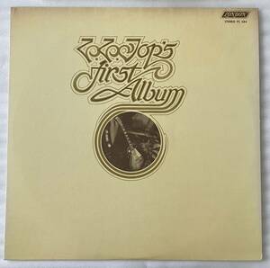 ZZ TOP FIRST ALBUM / ZZトップ ファースト・アルバム PS-584　 中古 