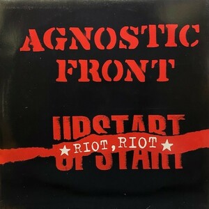 ★値下出品★Agnostic Front - Riot, Riot, Upstart　　★元値2300円★　　LP, Album US 1999 Hardcore