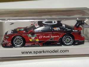 新品 1/43 スパーク SPARK Audi RS5 DTM 2015 Miguel Molina - 17th Audi Sport Team Abt Sportsline #17　アウディ