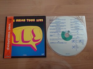 ★イエス YES★イエスショウズ91 THE UNION TOURS LIVE★帯付★OBI★中古LD