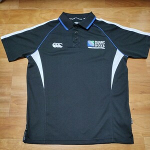 入手困難 2011 ラグビー ワールドカップ RUGBY カンタベリー canterbury 半袖 ポロシャツ ラガーシャツ S ニュージーランド New Zealand