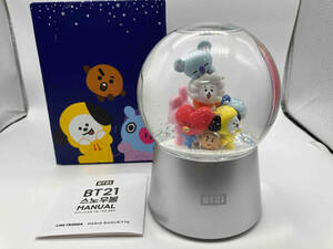 BT21 BTS ×PARIS BAGUETTE スノードーム 動作確認済