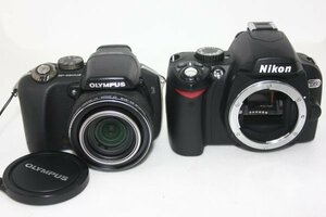 【カメラ2台まとめ売り】Nikon D60・OLYMPUS SP-560UZ #0093-666