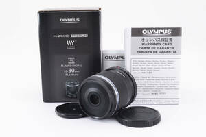 OLYMPUS オリンパス M.ZUIKO DIGITAL 30mm F/3.5 ED MSC 元箱付き #285