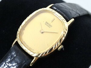 ジャンク SEIKO セイコー 2320-5990 14K × SS レディース クォーツ 腕時計 14金