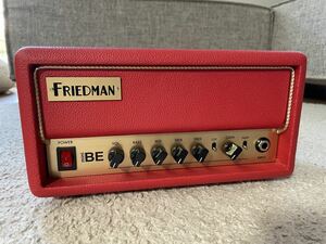 Friedman BE-Mini ギターアンプヘッド 赤 red