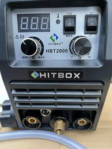 HBT2000　HITBOX TIG 溶接機 200A 100V＆200V兼用 ティグ溶接機 2T＆4T機能 MMA アーク溶接