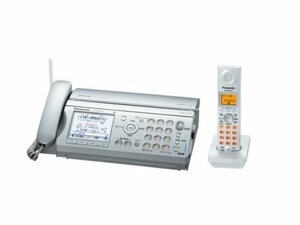 【中古】 パナソニック おたっくす デジタルコードレスFAX 子機1台付き シルバー KX-PW607DL-S