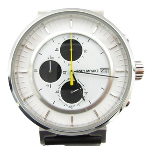 イッセイミヤケ ISSEY MIYAKE ×SONY コラボ 腕時計 美品 wena wrist leather Chronograph set - ISSEY MIYAKE Edition - WNW-SC22E1N/B