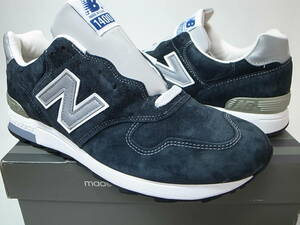 【送料無料 即決】J.CREW x NEW BALANCE 2020年 USA製 M1400NV 29.5cm US11.5新品ジェイクルー別注 限定コラボ ネイビー紺スウェード米国製