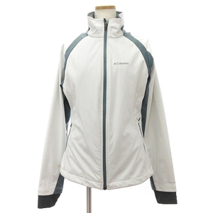 コロンビア Columbia OMNI-HEAT ジャケット ロゴ 刺繍 白 ホワイト M ■YHG レディース