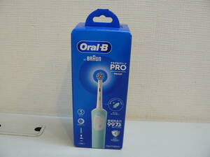 31006●BRAUN Oral-B ブラウンオーラルB PRO すみずみクリーン やわらか D103.413.3GN 最大99.7％歯垢除去力 新品未開封
