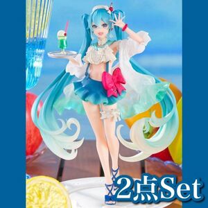 【新品】初音ミク☆Exc∞d Creative Figure Sweet Sweets ─ クリームソーダ ─ ２点セット