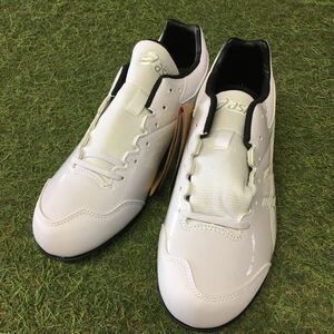 RK513 asics アシックス 1123A032 NEOREVIVE 4 WHT野球用スパイクシューズ26.0cm 新品 未使用 展示品 シューズ