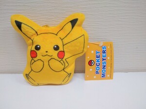 ポケットモンスター もっちり小銭入れピカチュウ マスコットぬいぐるみ タグ付 株式会社マルヨシ ポケモンドール人形フィギュア