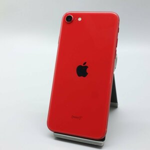 Apple iPhoneSE 128GB (第2世代) (PRODUCT)RED A2296 MHGV3J/A バッテリ79% ■SIMフリー★Joshin1546【1円開始・送料無料】