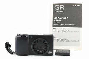 RICOH リコー GR DIGITAL II 2 LENS 6.0mm F1.9 コンパクトデジタルカメラ シャッター数：6,059回