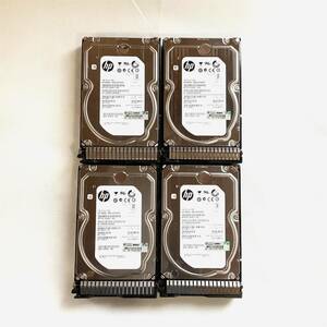 K5111568 HP 2TB SAS 7.2K 3.5インチ HDD 4点【中古動作品】