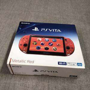 PlayStation Vita Wi-Fiモデル メタリック・レッド (PCH-2000ZA26)