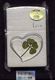 ZIPPO ジッポーライター 四っ葉のクローバー 新品&保証書付