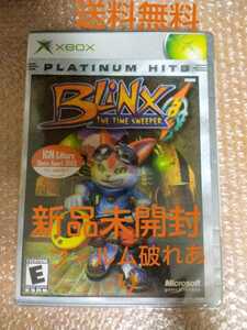 新品未開封 送料無料 XBOX ソフト BLINX THE TIME SWEEPER 北米版 / ブリンクス エックスボックス Microsoft レア 海外版 輸入版 