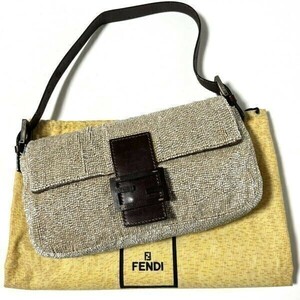 FENDI フェンディ ビーズ装飾 バケット バッグ HB02771