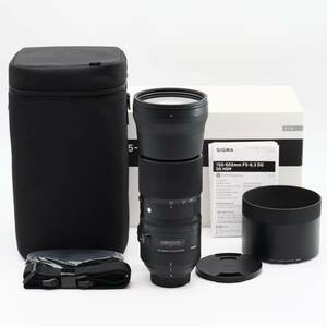 #b1136【良品】 SIGMA シグマ Contemporary 150-600mm F5-6.3 DG OS HSM (ニコンF用)