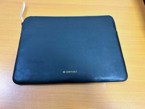 Comfyable ノートパソコンスリーブ MacBook スリム保護PUレザーバッグ 防水カバー ノートブックケース Mac用 ブラック