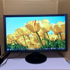 中古美品EIZO 27型液晶モニター FlexScan EV2736Wワイド 高さ調整 縦回転(使用時間6175H）動作品 SHY666