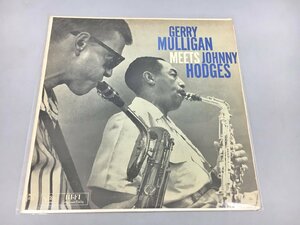 LPレコード Gerry Mulligan MEETS & Johnny Hodges Verve Records MGV-8367 2404LO092