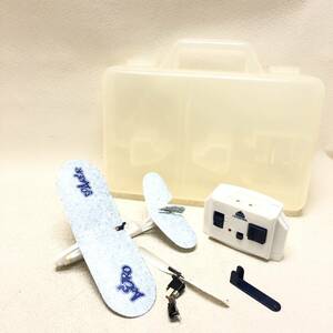 △ TAKARATOMY タカラトミー エアロソアラ 完成品 飛行機 トイラジコン おもちゃ ホビー 動作未確認 ジャンク品 △Ｃ73009