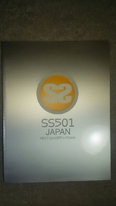 [SS501] JAPAN FIRST CONCERT in OSAKA 写真集 パンフレット