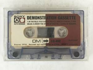 ■□T194 非売品 SONY CD-802 デモンストレーションテープ カセットテープ□■