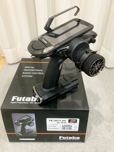 Futaba フタバ T10PXプロポ R404SBS-E １個　受信機付　純正3Dカーボンハンドル付