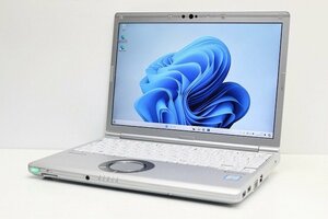 1円スタート ノートパソコン Windows11 Panasonic レッツノート CF-SV7 メモリ8GB 第8世代 Core i5 SSD256GB Windows10 12.1 カメラ