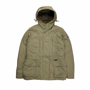 大人気 hysteric glamour ヒステリックグラマー マウンテンパーカー 中綿ジャケット ベージュ メンズ Sサイズ リップストップ プリマロフト