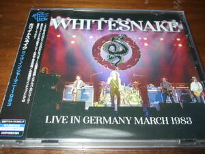 WHITESNAKE《 Live in Germany March 1983 》★発掘ライブ2枚組