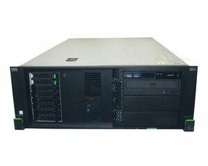 富士通 PRIMERGY TX2550 M4 (PYT2554R2N) Xeon Gold 6128 3.4GHz(6C) メモリ 32GB HDD 1.2TB×2(SAS 2.5インチ) DVD-ROM AC*2 ラックモデル