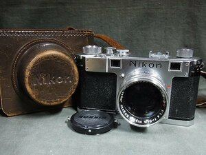 A4363 ニコンS 6120733 レンズ：NIKKOR-S・C フィルムカメラ 現状品