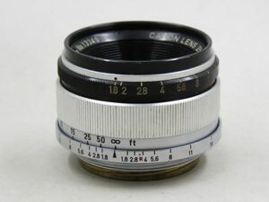 [21787W2]★実用品★CANON LENS 35mm F1.8 Lマウント