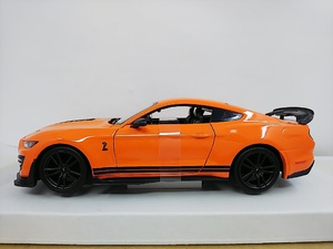 ■ Maistoマイスト SPECIAL EDTION 京商 1/24 2020 Mustang Shelby GT500 オレンジ マスタング シェルビー ダイキャストモデルミニカー