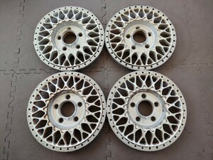 16inch BBS RS035 2枚 RS037 2枚 pcd 5×114.3 旧NISSAN用ハブ径73mm faces for sale NISSAN Y31 シーマ セドリック グロリア 等に 