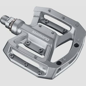 送料無料★シマノ(SHIMANO) フラットペダル PD-GR500 シルバー EPDGR500S