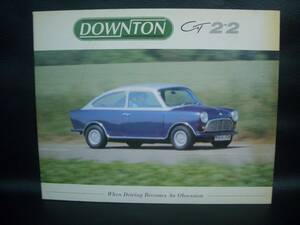 DOWNTON　GT 2×2 The Downton G.T. Deluxe カタログ