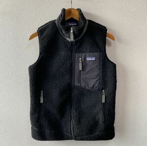 Patagonia レトロX フリース ベスト S パタゴニア ボア ブラック 黒