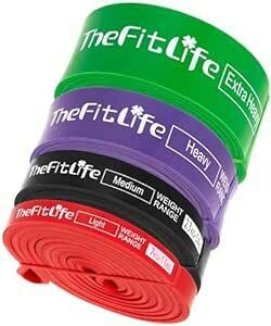 TheFitLife トレーニングチューブ 筋トレチューブ 懸垂チュー
